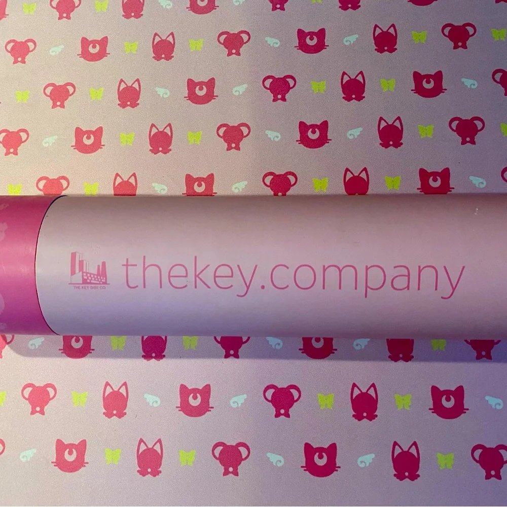 The Key Company Magic Girl Deskmat Pink Mouse Pad
